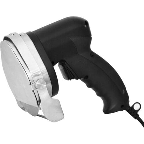 New Electric Meat Cutter Automatic Rotary Barbecue Circular Knife Scraping Meat Cutting Machine