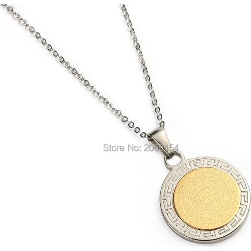 Pendant Necklace Men Jewelry Charm Chain Gold Torque Clssic Stainless Steel Choker Necklace Fashion Gift For Male