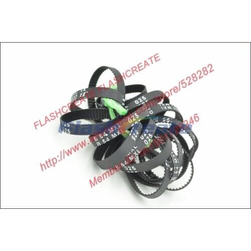 10pcs B54 MXL Timing Belt Teeth 54 Width 6.35mm Length 109.73mm B54MXL Rubber Closed-Loop Synchronous Belt