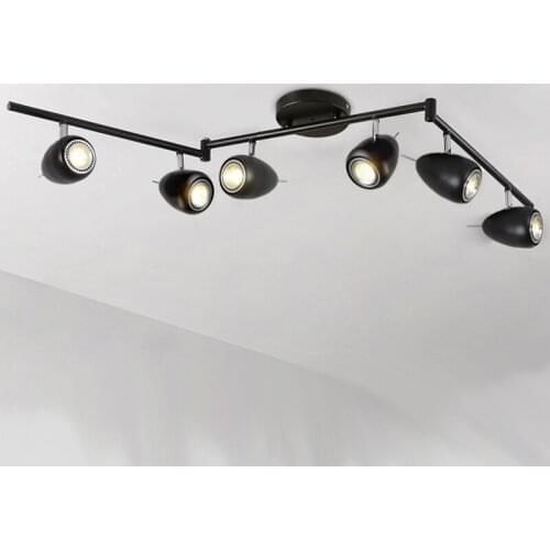 Nordic Ceiling Lights clothing white / black stores bars background wall creative industrial wind lamps LU725215