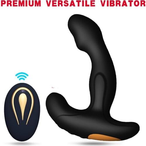 Prostate Stimulator Vibrator Male Prostata Massager Dildo Anal Plugs Silicone Wireless Vibrator Prostate Massage
