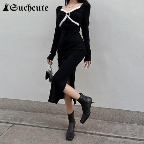 Suchcute Fashionable Knitted Dresses
