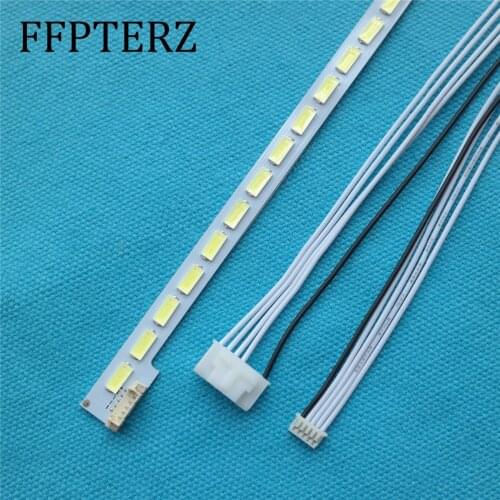 570mm LED Backlight Lamp strip 64leds for 46EL300C 46HL150C 46-LEFT LJ64-03495A LTA460HN05 46 inch TV LCD Monitor High light