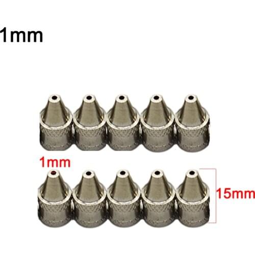 1mm Nozzle Iron Tips Metal Soldering Welding Tip For Electric Vacuum Solder Sucker/Desoldering Pump 10pcs/set