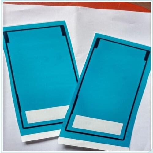 10PCS/LOT New Back Battery Door Cover Gule Sticker Adhesive Tape For Sony M2 D2302 D2303 High Quality Rear Back Stickers Hot