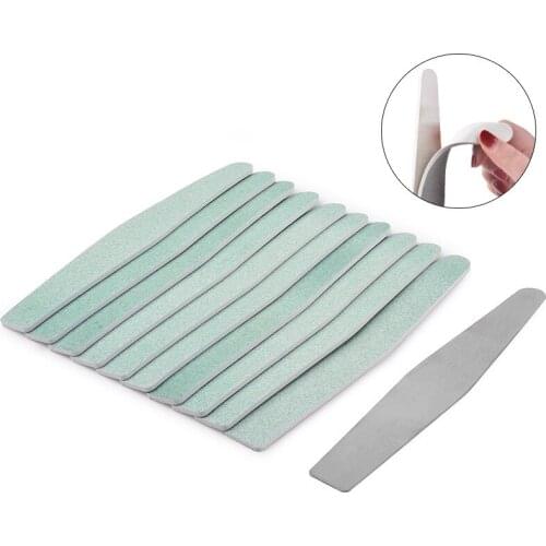 10Pcs/Lot Nail File Double Sides Sanding Buffer Block Pedicure Manicure Buffing Polish Beauty Care Tools Professional Nail Files