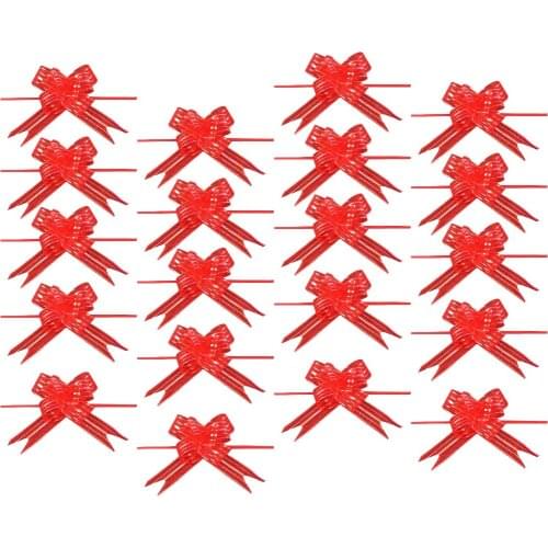 20 X Pull Bow Floristry Ribbon Wedding Party Gift Box DIY