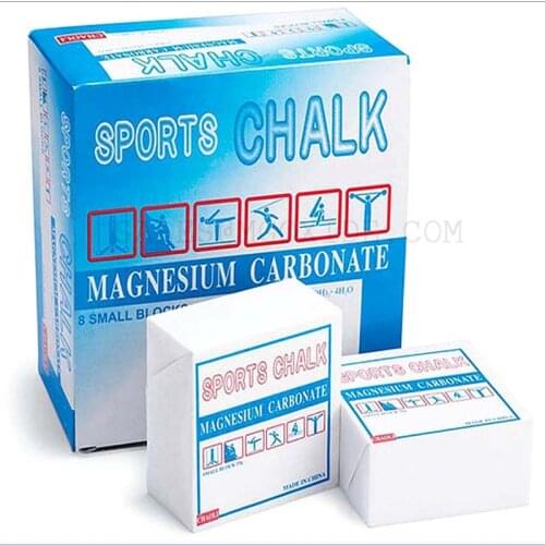 Anti-skid 8pcs Weightlifting Magnesium Powder Sports Chalk Block Rock Climbing Gymnastics Dumbbells Gym Equipme Non-slip Chalk