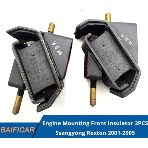 Baificar Brand New Genuine 2PCS Engine Mounting Front Insulator 2071008100 For Ssangyong Rexton 2001-2005