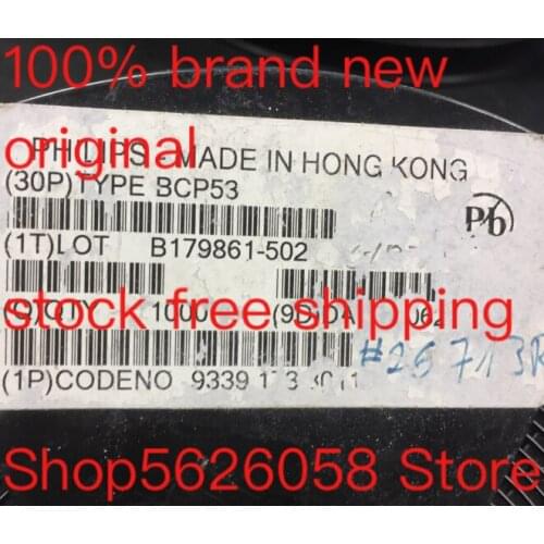 BCP53 SOT-223 100% new original 50PCS-2000PCS/LOT STOCK
