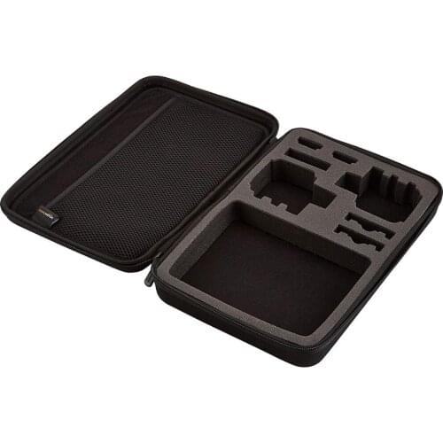 Large Carrying Case for GoPro And Accessories - 13 x 9 x 2.5 Inches, Black