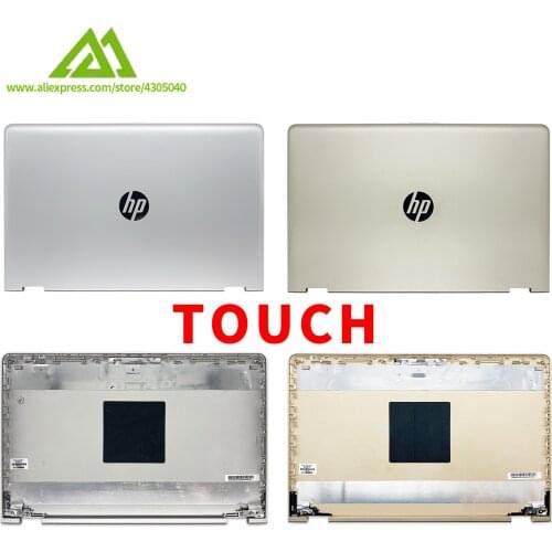 New Original LCD Back Cover Rear Lid Top Case 924499-001 924500-001 For HP Pavilion 15-BR Series Laptop Touch Screen