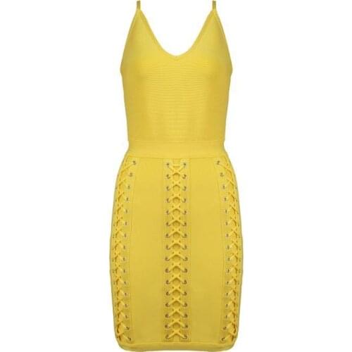 Желтые летние платья Cutseber China At AliExpress