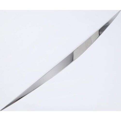 For Acura TLX 2018 1PC Stainless Steel Car Rear Trunk Trim Lid Cover Tailgate Door Tail Gate Cover Car Styling Auto Accessories