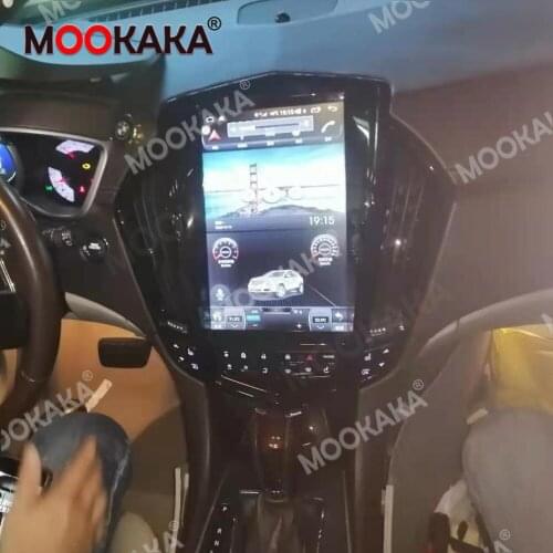 For Cadillac SRX 2009 2010 2011 2012 128G Tesla Screen Android 10 Unit Car Multimedia Player GPS Audio Radio Stereo Head unit