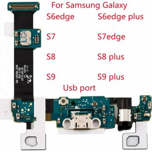 Charging Dock For Samsung Galaxy S6 Edge S6 Edge Plus S7 S7 Edge S8 S8 Plus S9 Plus Charger Port Connector Flex Cable Usb Port