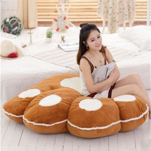 Fancytrader Plush Bear Paw Sofa Mat Big Soft Stuffed Animals Bears Cushion Carpet Mattress Nice Birthday Christmas Gifts