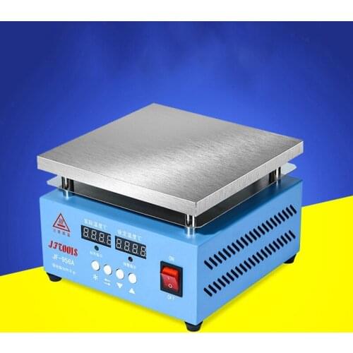JF-956A mini preheating station 200x200MM constant temperature heating digital platform for mobile phone LCD screen repair