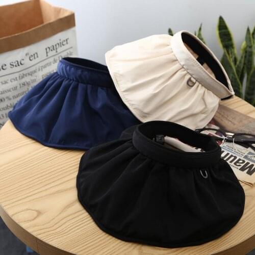 Shell Ms. Sun Hat Girl Cap Cap Tourism Holiday Beach Sports Outdoor Cap Korea Popular Foldable Female Cap