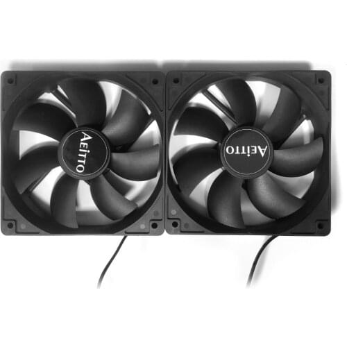 120mm 4 Pin PC Computer Case Cooling CPU Cooler Fan DC 12V Silent Radiator CPU Cooler Computer Accessories