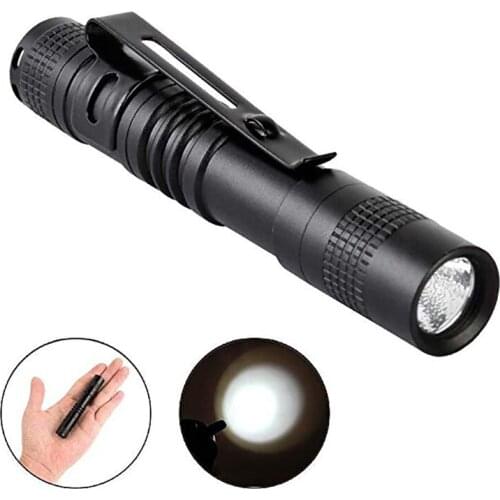 Mini Flashlight Pen Light, 5PCS Penlight Flashlight Ultra Bright Torch Portable Waterproof 1000LM Small Flashlights with Clip Mi