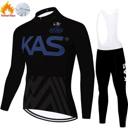 Kas Retro Winter Thermal Fleece Cycliste Ropa Uniforme Camisa Masculina Tenue Cyclisme Homme Abbigliamento Ciclismo Ciclismo