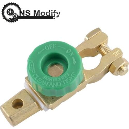 NS Modify Car Battery Terminal Link Switch Disconnect Switch Power Isolator Cut Off Kill Switch For Marine Auto ATV Car For VW