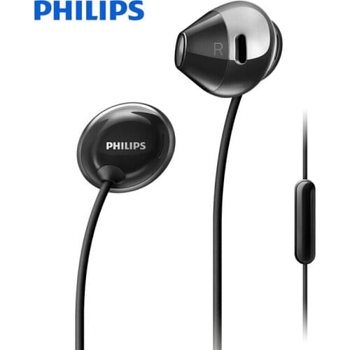 Philips Original SHE4205 Wired Earphone with In-Ear Sports Earphone Microphone for Samsung Galaxy 8 Huawei Official Verificatio