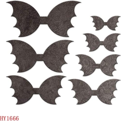 Bat Bow Tail Cutting Dies HY1666 Wooden Dies Suitable for Common Die Cutting Machines on the Market