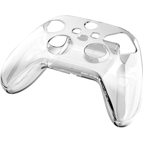 Transparent Clear Crystal Case Hard Controller Protective Cover Handle Shell for Series X Controller