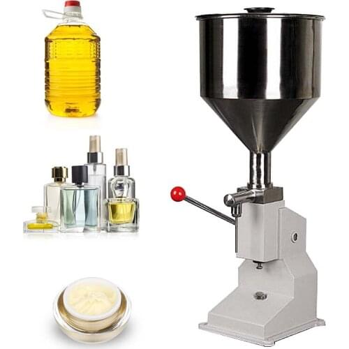 Manual Nail Polish Filling Machine Shampoo Filling Machine 5-50ml Creamy Liquid Cosmetic Shampoo Oil Filling Cream