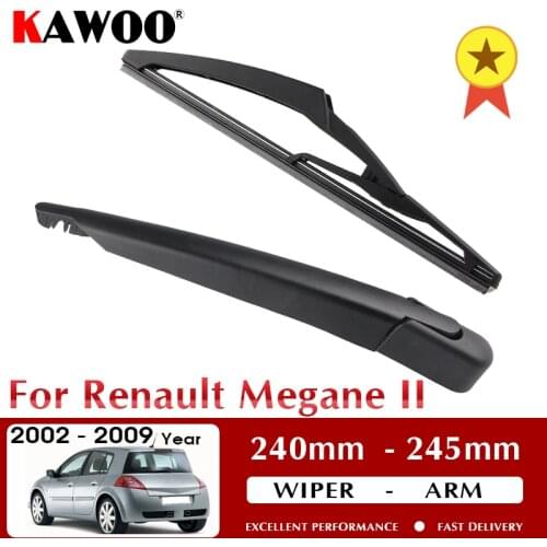 Car Rear Wiper Blade Blades Back Window Wipers Arm For Renault Megane 2 2002 2003 2004 2005 2006 2007 2008 2009 Car accessories