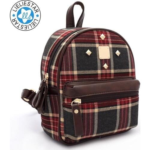 School bags for girls 2017 new women small backpack schoolbag Childrens canvas printing sac a dos female mini backpacks