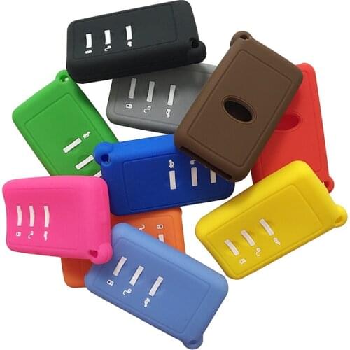 3 Button Silica Gel Case Car Key Cover For Subaru Forester XV Impreza Outback Legacy Mrxsti Smart Case For Keys Holder Shell Bag