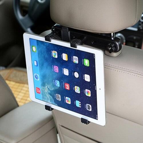 Universal Car Seat Mount Telescopic Tablet Holder Bracket Clamp Rack for Pad Notebook Computer