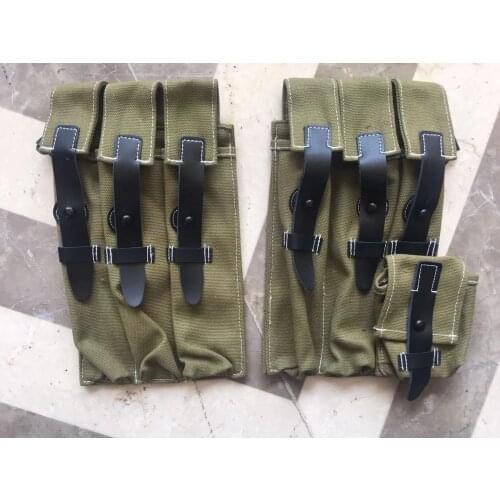 WWII WW2 GERMAN ARMY WH HEER MP38 MP40 AMMO MAGAZINE POUCH Military War Reenactments