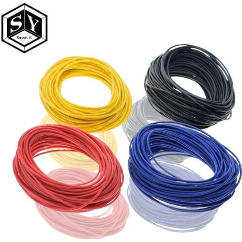 Great IT 10M UL-1007 24AWG Hook-up Wire 80C / 300V Cord DIY Electrical Wire cable Red/Black/Blue/Yellow