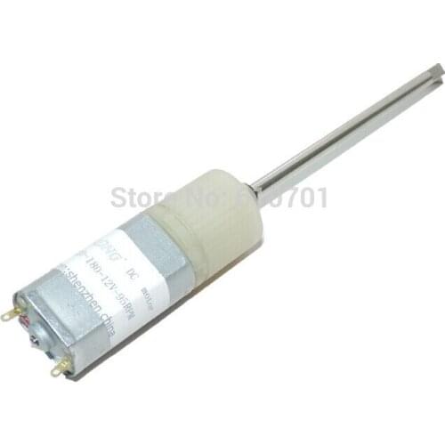 6-12V 12V Rated Voltage Rotate Speed Reduction Electric DC Geared Motor JGAX20-180 3kg.cm