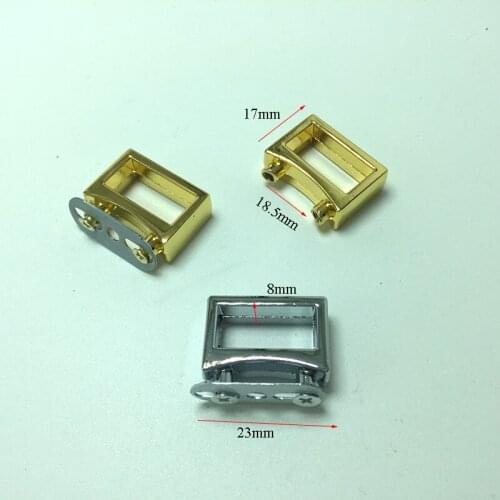 6pcs Metal Buckles Fashion Arch Bridge Connector Hanger For HandBag Belts Strap DIY Leather Crafts