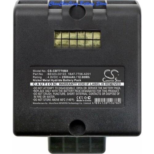 Cameron Sino 2500mAh Battery 1BAT-7706-A201, BE023-00122 ( BLACK or RED ) for Cattron Theimeg LRC, LRC-L, LRC-M