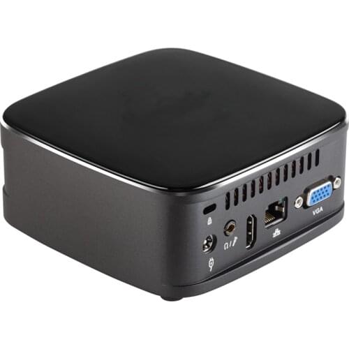 Newest Fanless Micro Computer like pakage Quad Core J1900 support win10 win7 Linux Android Mini PC HDMI VGA LAN Desktop HTPC