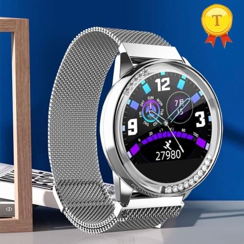 New Arrival color screen sleeping monitoring Smart Watch Sports Smartwatch Blood pressure Heart Rate wristwatch for Women wife