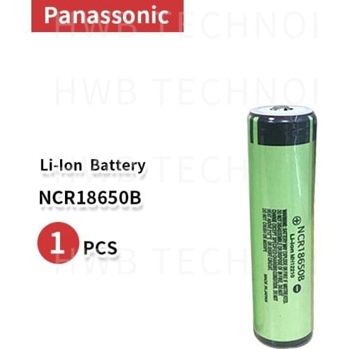 New Protected Original Panasonic 18650 NCR18650B 3.7V 3400mAh Rechargeable Li-ion Battery Batteries with PCB