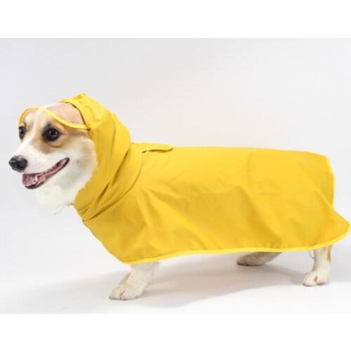 Dog Clothes Raincoat Poodle Schnauzer Pug French Bulldog Corgi Husky Golden Retriever Big Large Dog Dog Waterproof Clothing