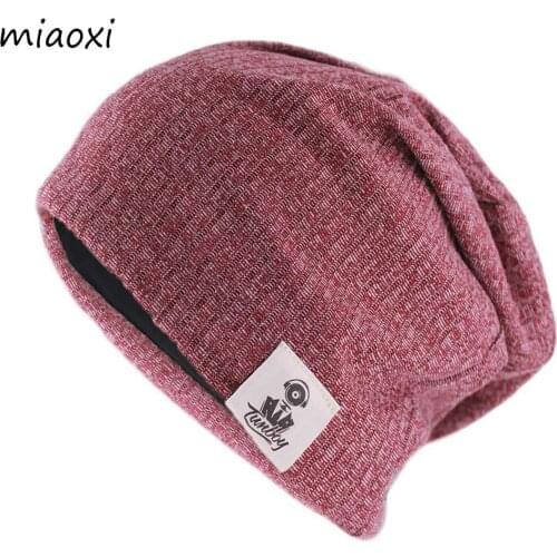 Adult Unisex Women Winter Warm Beanies Skullies Fashion Knitted Soft Men Hat Bonnet Casual Autumn Hip Hop Outdoor Gorras