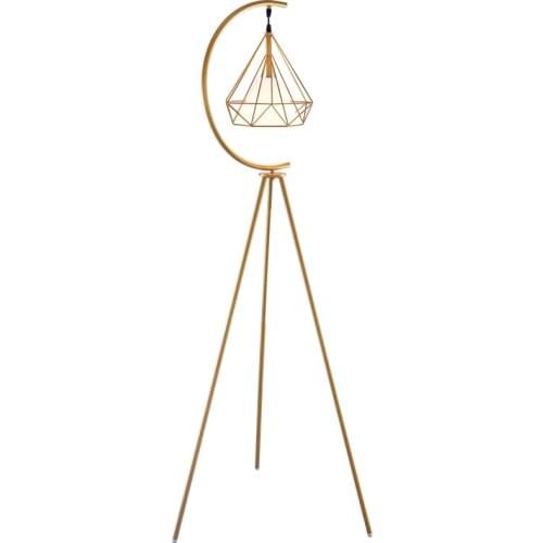 Modern Golden Diamond Table Lamp Nordic Simple LED Lampshade Living Room Decoration Bedside Lamp Kitchen Lighting Table Light