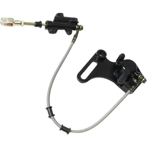 Motorcyclr Brake Master Cylinder Lever Rear Master Cylinder Caliper Assembly for 50Cc 70Cc 90Cc 110Cc 125Cc 15OCC