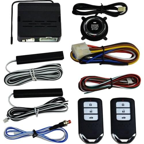 Comfortable keyless access smart key to start the modification to the 12 v car remote control remote ignition system alarm