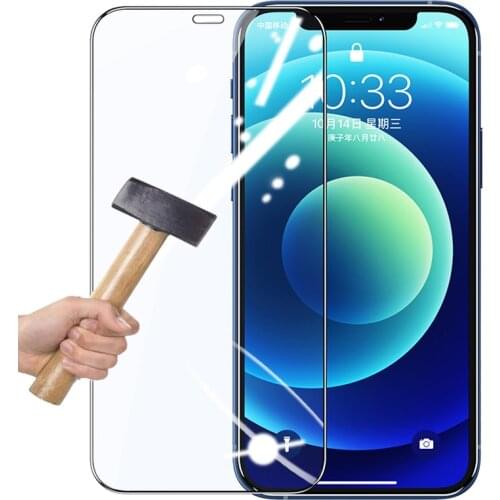 9D Full Protection Glass On For Apple iPhone 11 12 13 Pro Max X XS XR Screen Protector Film For iphone 7 8 6 6S Plus 5S SE Glass