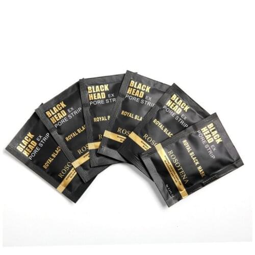 2Pcs Nose Blackhead Remover Face Facial Mask Mineral Mud Deep Cleansing Purifying Peel Acne Mask Black Head Remover TSLM2